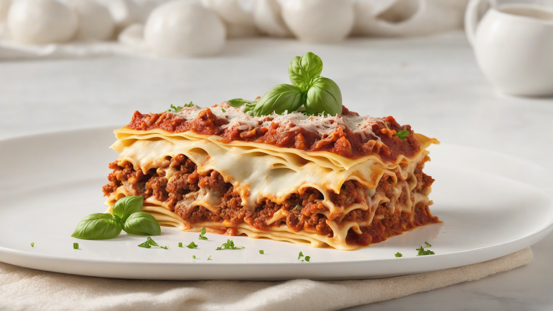 lasagne al ragu\